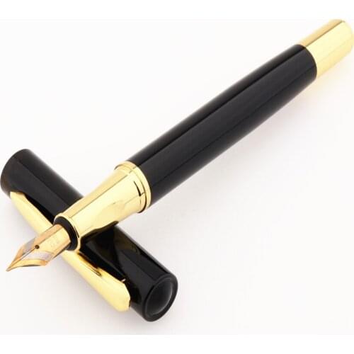 Luxury quality 7036 Black Business office Medium Nib fountain pen New stationary supplies