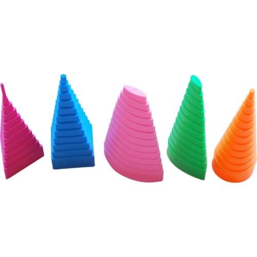 Kids 5 pcs Assorted Style Paper Quilling Border Tower Buddy Paper Rolling Mould Tool for DIY Handmade Paper Craft Tools Toy