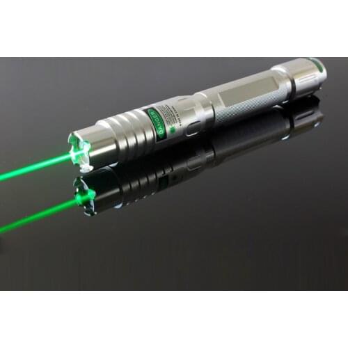 OXLasers OX-GX7 high power 520nm 500mW 0.5W focusable burning green laser pointer Laser flashlight with 5 star cap fat beam