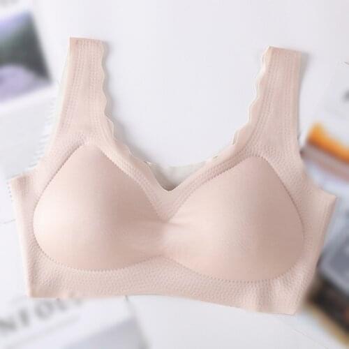 Fashion Ladies Underwear Bra Sexy Transparent Lace Brassiere Seamless Push Up Tank Tops For Women Everyday Female Lingerie P1