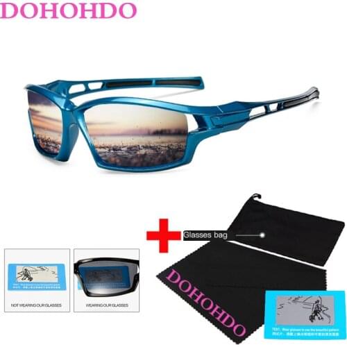 DOHOHDO 2020 Summer Polarized Sun Glasses Men Outdoor Fishing Driving Sunglasses Brand Designer Classic Vintage Glasses UV400
