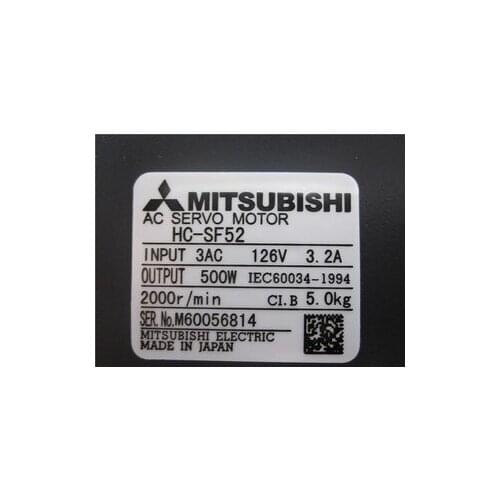 Original Japan servo motor ac 500w HC-SF52K HC-SF