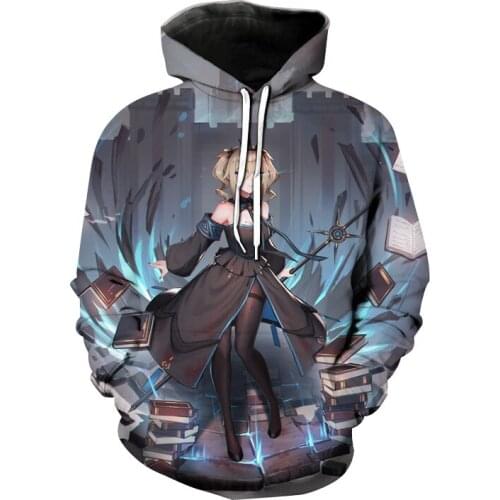 Autumn Winter Trendy Hoodies Game Genshin Impact 3D Printed Sweatshirt Men Women Fashion Hoodie Pullover Kids Boy Girl Tops Coat