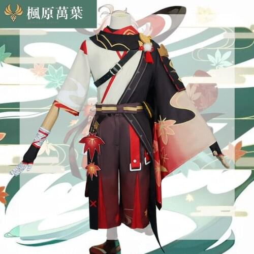 Genshin Impact Kaedehara Kazuha Inazuma City Full Set Of Anime Costumes Cosplay Costumes Cosplay Props Great Gift For Kids
