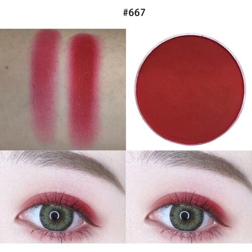 R&B Ins Diy Wholesale Red Eyeshadow Palette Pigment Lasting Cosmetics