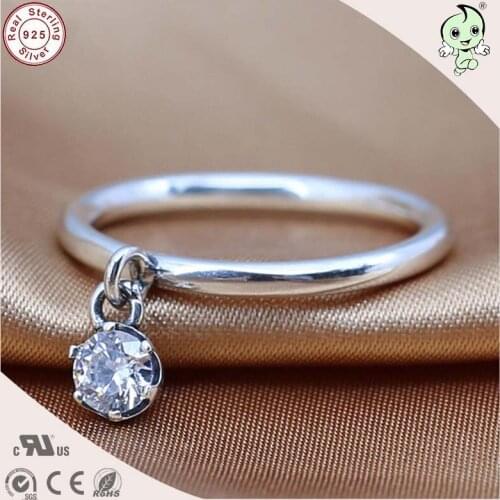 DIY Very Popular And Fashion Good Quality 925 Silver Stone Pendant rings
