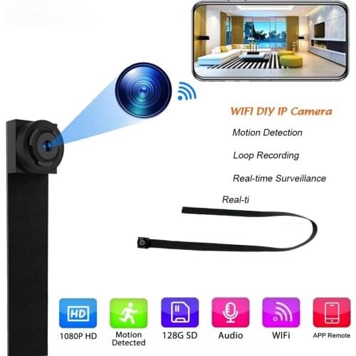 4K WIFI Network Camera Webcam IP P2P Camcorder DIY Portable Cam Motion Detection Night Vision Video reader Suport Hidden tf card