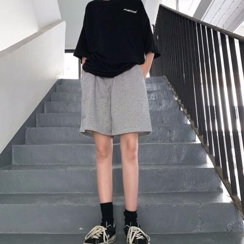 Shorts Women Pirate Shorts Summer Womens Straight Loose Leisure Sports Shorts Ropa Mujer