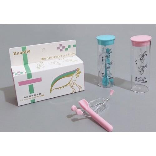 Japanese contact lens long tweezers contact lens remover for long nails Novice wear auxiliary tool cosmetic contact clip suctio