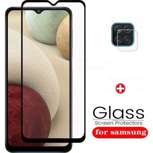 Tempered Glass For Samsung Galaxy A12 Screen Protector Lens Film For Samsung A 12 12a Protective Glass orignal protection films