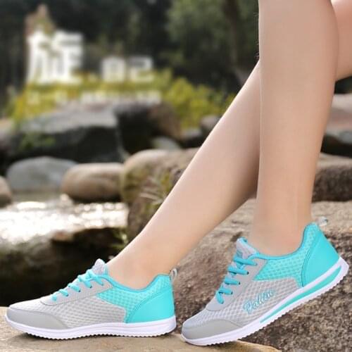 Sneakers Women 2021 New Women Casual Shoes Mixed Colors Shoes For Ladies Mesh Women Vulcanized Shoes Breathable Female Footwear