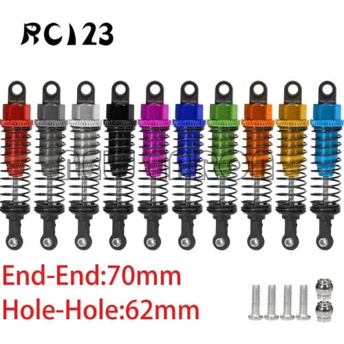 1:16 1:18 2P Metal Damper Shock Absorber 48-60MM RC Off Road 285004 For 1/16 1/18 HSP Huanqi HPI NEW ENRON