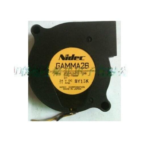 1pc new fan D05F-24PH 03B D05F-24PH 03B NIDEC DC24V 0.11A 51*51*15 freeship