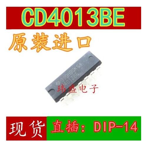 10pcs CD4013BE CD4013 DIP-14