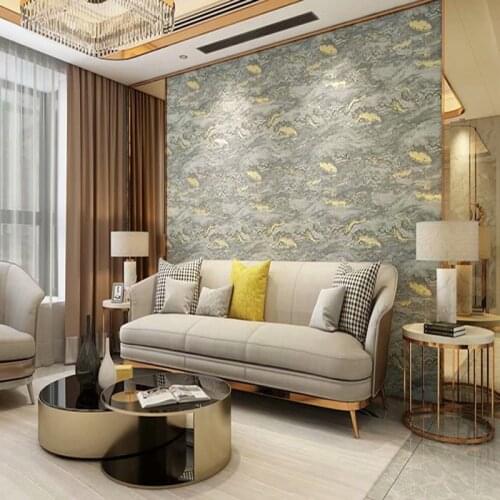 3D Modern Simple Deerskin Velvet Wallpaper Home Living Room Bedroom TV Wall Non-Woven Wallpaper Nordic Wood Grain Wallpaper