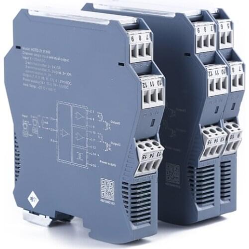 Active Passive Distribution Signal Converter 4-20Ma with Din Rail Installation