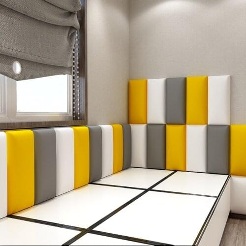 Bed Headboard Baby Kids Room Tatami Headboards Bedside Soft Bag Kindergarten Taekwondo Wall Column Anti Collision Head Board