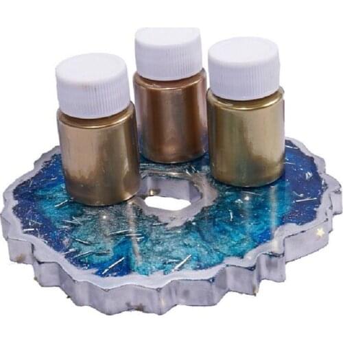 Copper Metallic Powder Resin Pigment Jewelescent Metal Mica Pearl Resin Pigment