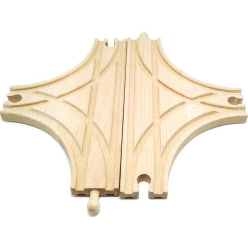 P037 T track single head models Compatible with wooden train track Applicable wooden rail cars and electric car