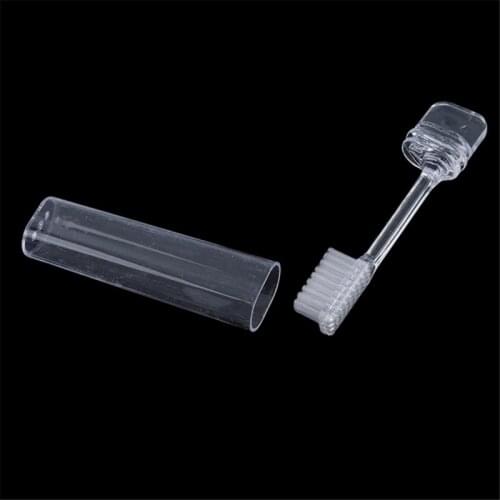 Oral Portable Mini Disposable Foldable Travel Mouth Cleaning Camping Toothbrush Hiking Tooth Brush Tooth Cleaning Tools