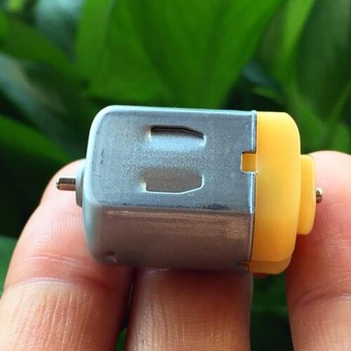 Brushed DC Motor DC 3V 6V Small Short Shaft Micro Motor for DIY Production Model Toys Hobbies 5500-11000rpm Shaft Diameter 2mm