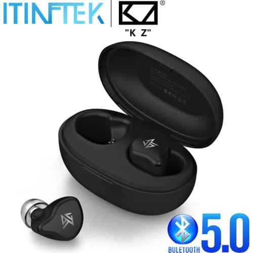 KZ S1D S1 TWS Bluetooth 5.0 HIFI Earphones True Wireless Dynamic Hybrid Earbuds In Ear Touch Control Noise Cancelling Sport