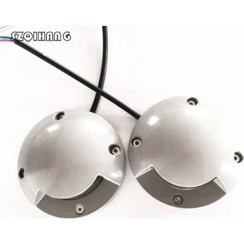 Hot sale 4W 6W White shell/Black shell/Warm Cold White Ourdoor Led Underground Lamp Recessed Floor Lamp Ground Light IP68
