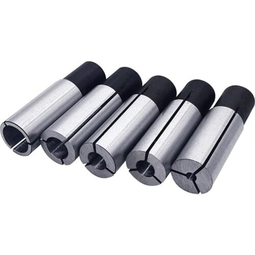 1pcs 1/2 12.7 1/4 6.35 CNC adapter Collet Shank CNC Router Tool adapters holder Milling Cutter Conversion Chuck 12.7mm 10mm