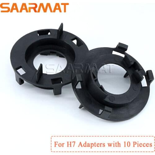 10Pcs H7 For LED Bulbs Headlight Holder Conversion Light Adapter Lamp Base For KIA K6 2016/Hyundai/Tucson