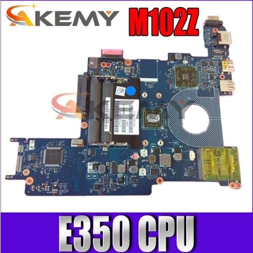 100% new For Dell M102Z Laptop Motherboard CN-0P9HYN 0P9HYN P9HYN PLM00 LA-7161P mainboard AMD E350 CPU on-board tested ok