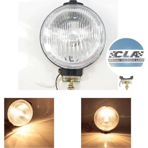 6 Inch FX1160 Super Sport Halogen Spot Light Fog Lamp Bulb White Glass
