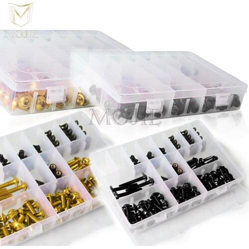 Motorcycle Accessories Full Fairing Bolt Screws Kit Fastener Clips Fit For Honda CB599 CB600 CB900F HORHET CB500F CB919 CBR600F