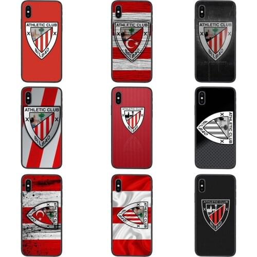 Athletic Club Bilbao Fc Logo For Galaxy Note 10 Lite 9 8 20 Pro A7 A8 2018 A10 M31 M51 A10S A11 Replacement TPU Cell Phone Case