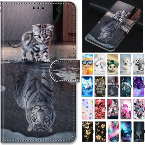 On For Samsung Galaxy M21 Case Leather Flip Case sFor Coque Samsung M 21 Cover Galaxy M11 M31 Fundas Wallet Phone Cases Etui