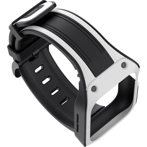 Breathable Silicone Watchbands For Apple Watch Series 5/4/3/2/1 Sport Band Replacement Adjustable Strap TPU Case Cover 42/44mm