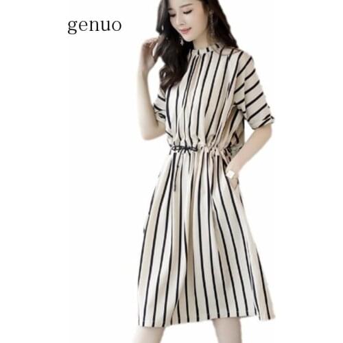 Деловые летние платья Genuo China At AliExpress