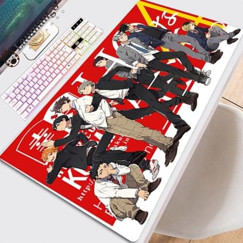 Mouse Mat Pad Table Pads Cheap Gaming Laptop Gamer Keyboard Desk Anime Extended On The With Mouse Pads Warm-blooded Cool Haikyuu