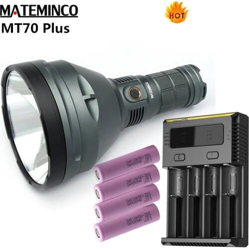 Mateminco MT70 Plus Flashlight CREE XHP70.2 6000 Lumens beam distance 1549 Meters torch Hunting tactical high power led torch