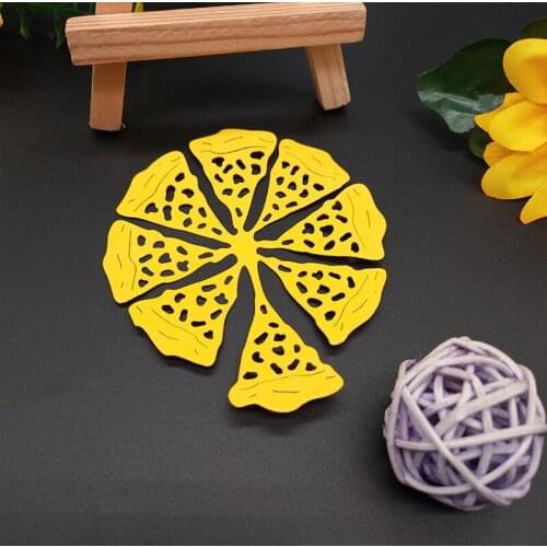 Irregular Lace Metal Cutting Dies Split 8 pieces Scrapbooking paper Decoration Embossing Paper Card Craft 69*81 mm