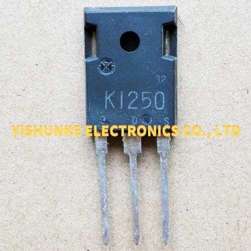 5PCS K1250 2SK1250 TO-3P MOSFET TRANSISTOR 20A 500V In Stock