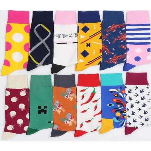 Mens Cotton Socks Sock Gifts Winter Christmas Set Warm Funny Print Shark Animal Womens From Factory Dropshipping Contact Us