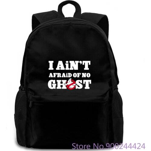 I Ain't Afraid of no Ghost Ghostbusters funny retro Print Man Short backpack