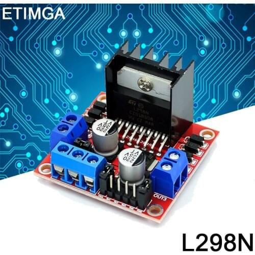 New Dual H Bridge DC Stepper Motor Drive Controller Board Module L298N