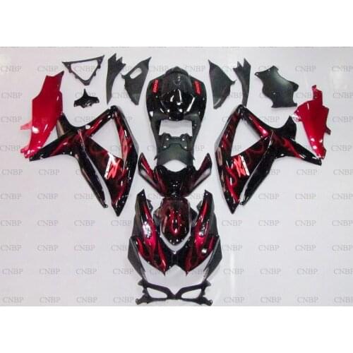 Fairings GSXR750 2008 - 2010 K8 Bodywork GSXR750 2010 Abs Fairing for Suzuki GSXR600 09 10
