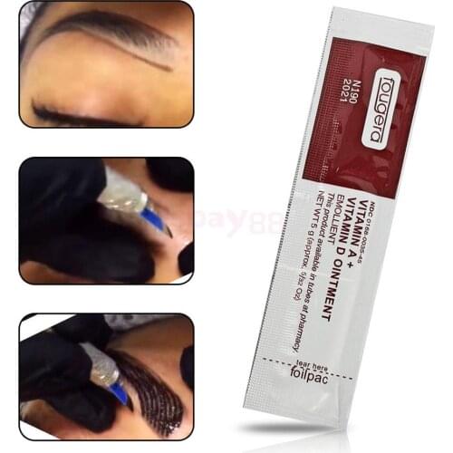Permanent Makeup Tattoo Aftercare Cream Lotion Repair Ointment Supply 10pcs