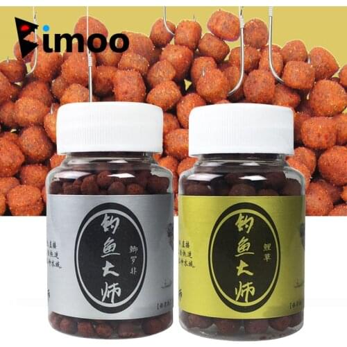 Bimoo 1 Bottle 45g 6mm 9mm Fish Master Boillie Bait Ball Carp Freshwater Fishing Baits