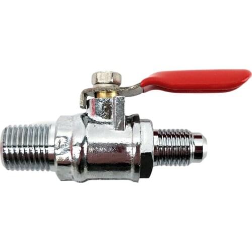 1/4 Inch NPT x MFL Thread Ball Valve with Check Valve