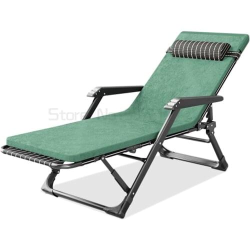 Recliner foldable summer cool chair household leisure nap lazy chair beach chair back chair
