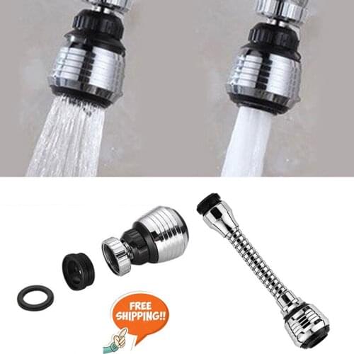 Kitchen Faucet Water Saving High Pressure Nozzle Tap Adapter Bathroom Shower Bathroom Sink Spray Rotatable Accessories Gadgets