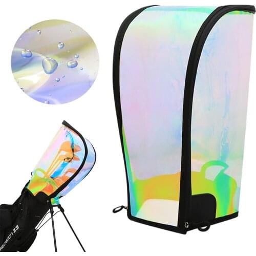 Golf Bag Top Cover Universal Colorful Golf Bag Rain Hood Rainproof Equipment Waterproof Large Capacity Big Bag Top Cover